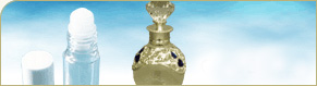 Decorative Glass perfume bottles and vials